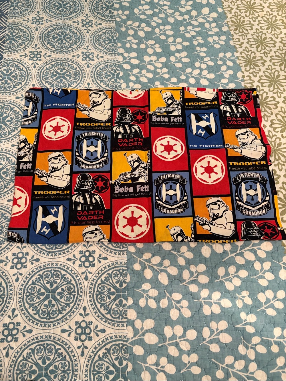 Star Wars handmade travel size pillowcase